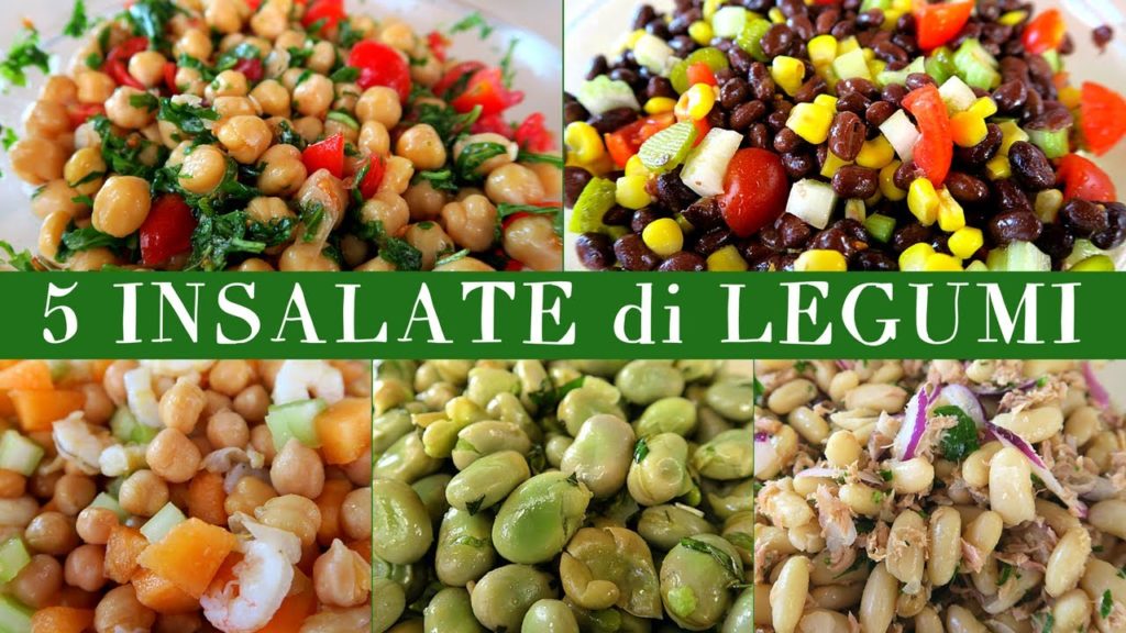 INSALATE DI LEGUMI – Ecco 5 proposte