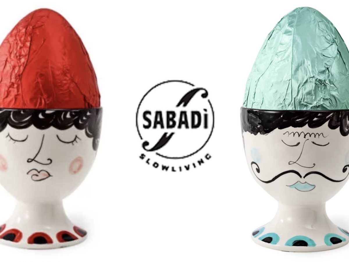 Uova di Pasqua di cioccolato Sabadì