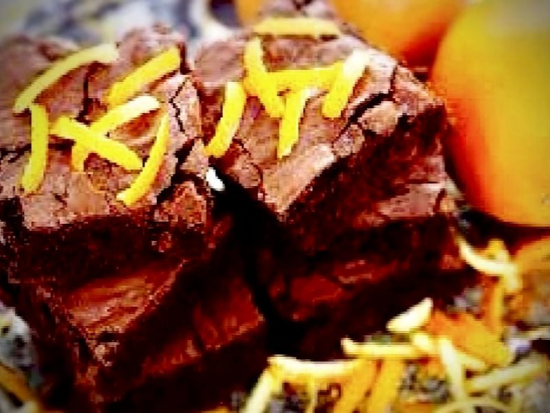 Brownies-con-scorzette-di-arancia