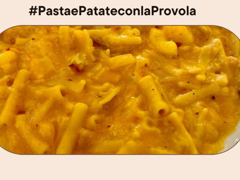 Pasta e patate con la provola