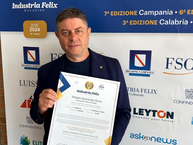 Cantina di Venosa - Francesco Perillo - Premio Indistria Felix