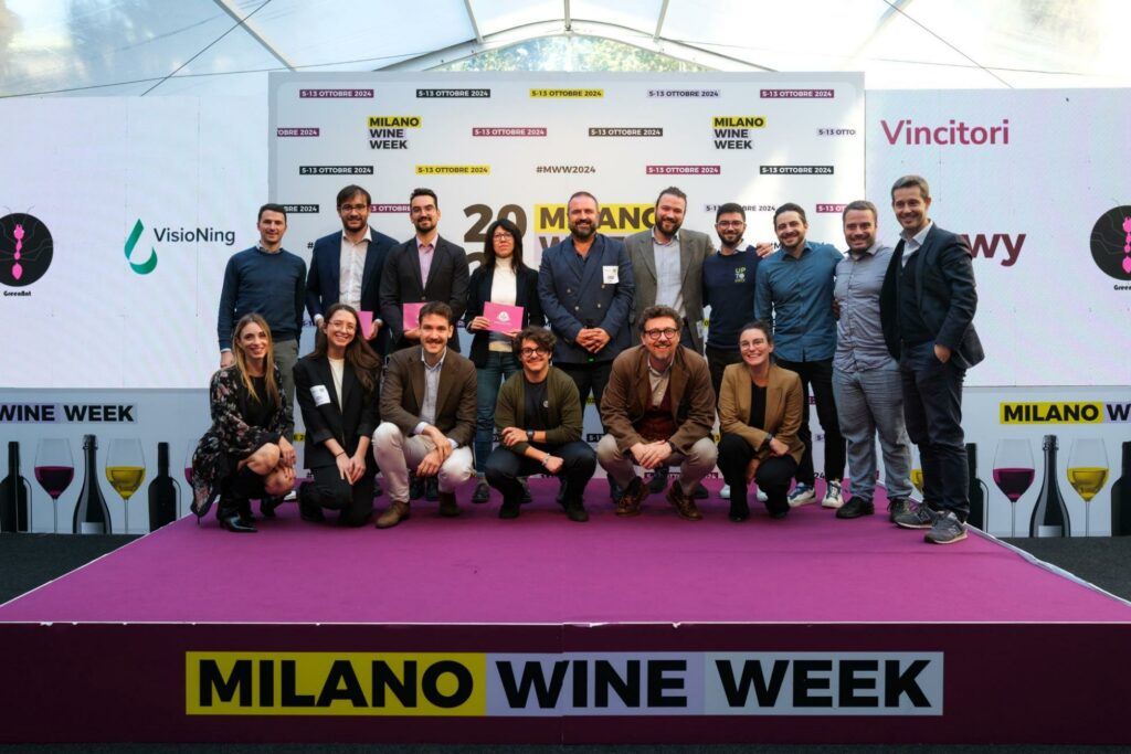 MILANO WINE WEEK 2024: PREMIATE LE 3 STARTUP PIU’ INNOVATIVE E SOSTENIBILI