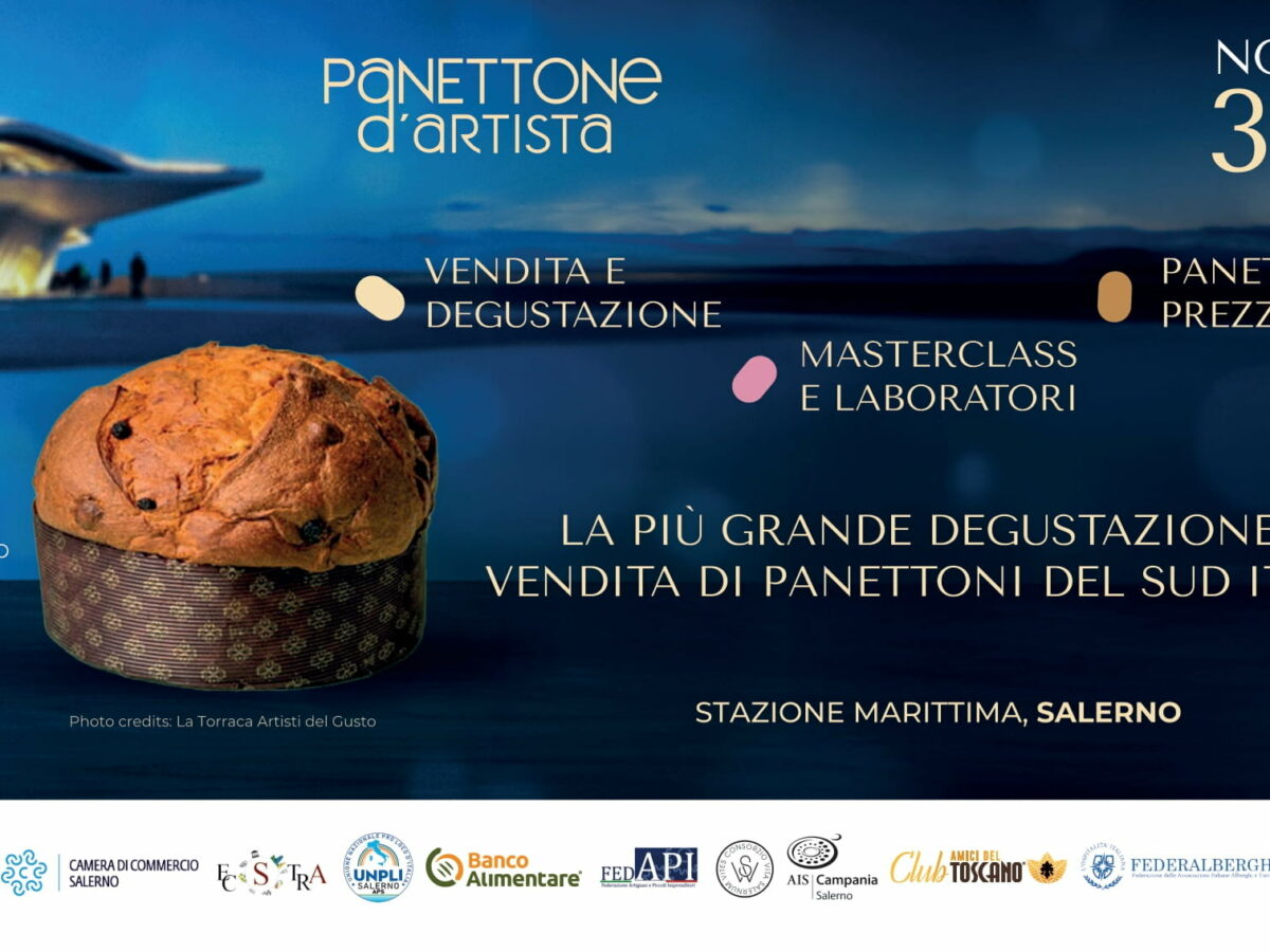 Salerno si prepara ad accogliere l’evento natalizio “Panettone d’Artista”