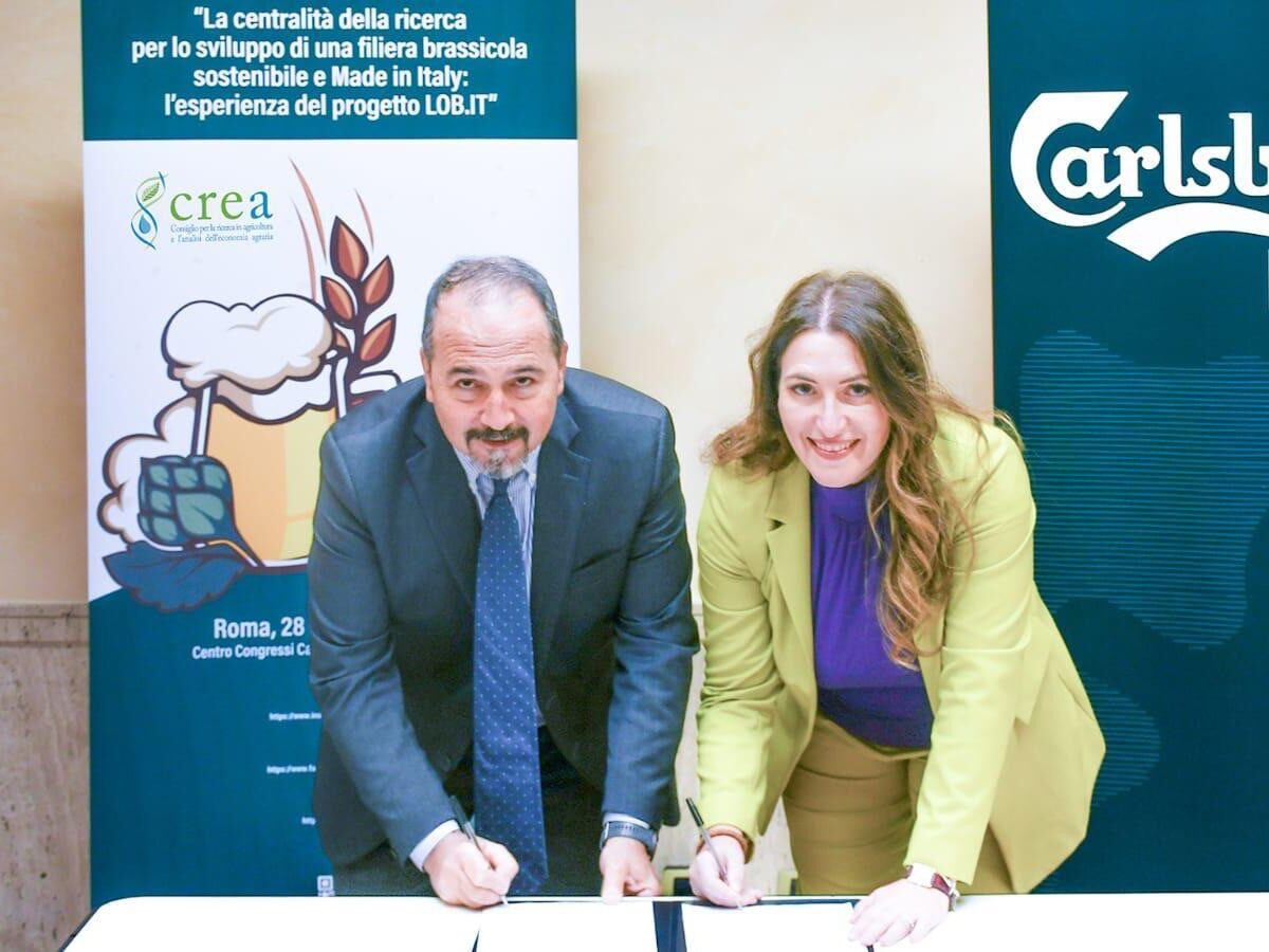 Carlsberg Italia e CREA insieme per sostenere il made in Italy nella filiera brassicola