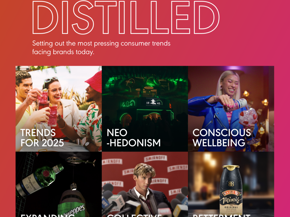 Diageo identifica le tendenze per il 2025 nel nuovo rapporto globale Distilled